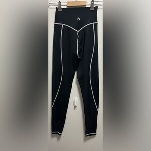 Buff Bunny Airbrush Hourglass Legging in Onyx Black Womens size medium